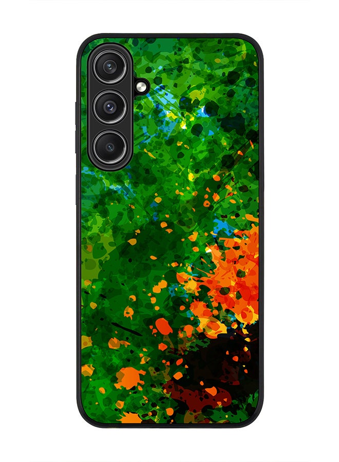 Stylizedd Rugged Black Edge case for Samsung Galaxy S23 FE, Custom Slim fit Flexible Anti Drop Thin Phone Case Cover - Amazonjungle - Image 1