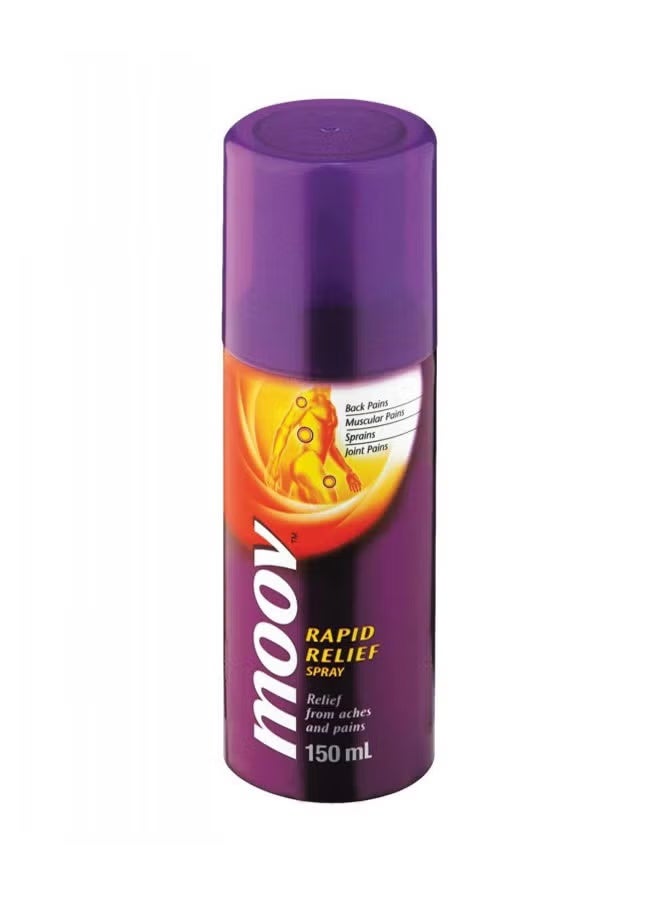 Moov Rapid Relief Spray Fast Relief For Pain In Muscles And Joints 150ml - Image 2