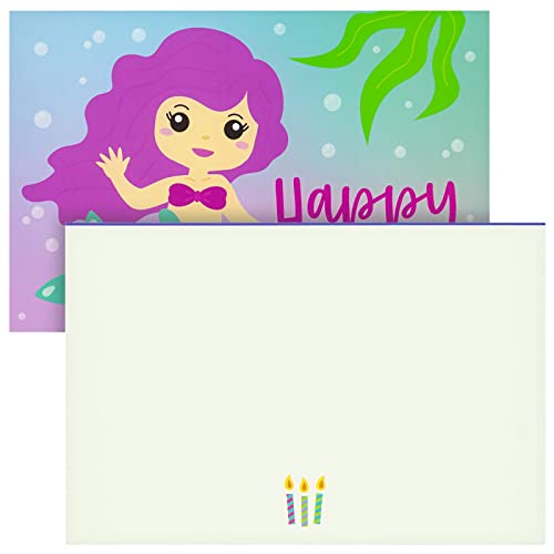 Pipilo Press Kids Happy Birthday Cards - 4 x 6 In, 36 Cards & Envelopes - Multicolor Blank Inside Designs - Image 4