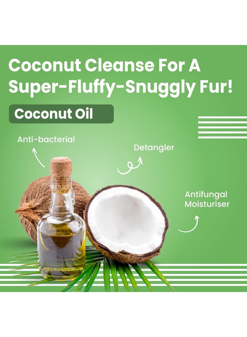 Bark out Loud Shiny Coat Dog Shampoo Oatmeal Coconut Linseed Cedarwood Hydrating Antifungal Antibacterial Healthy Glowing Coat 200ml - Image 3