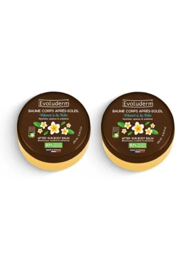 Evoluderm Monoï à la Folie After-Sun Body Balm 250ml - Image 4