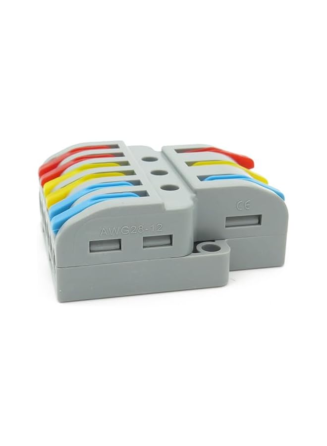 The Bros Advanced Wire Connectors – Ensure Safety and Efficiency in Every Connection! (3 IN - 6 OUT Multicolor) - [5 pcs] - Image 5