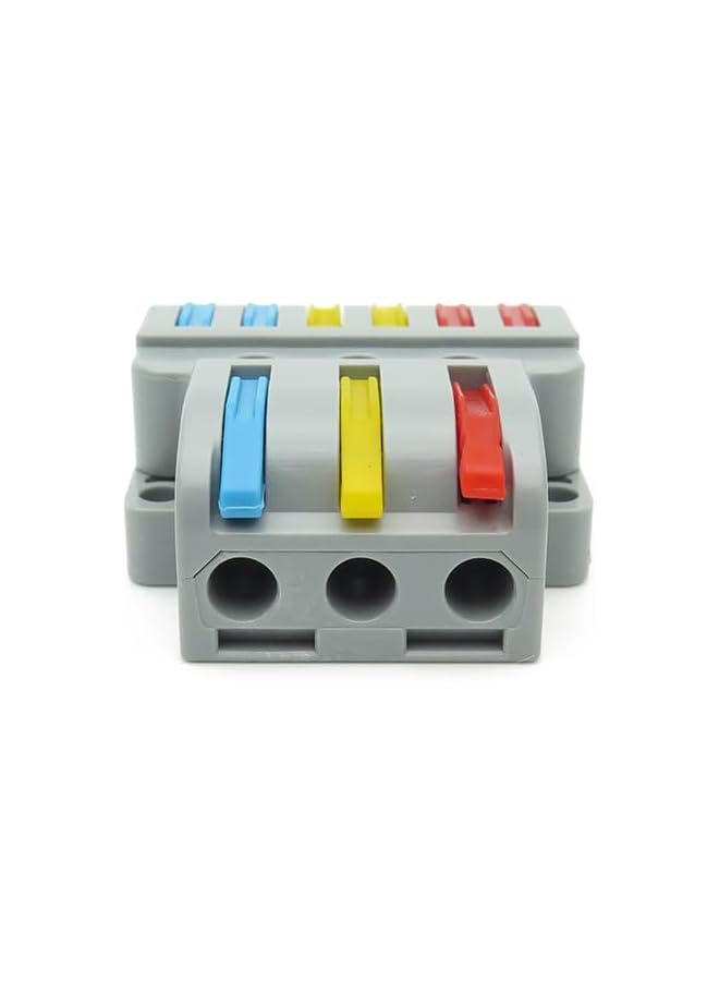 The Bros Advanced Wire Connectors – Ensure Safety and Efficiency in Every Connection! (3 IN - 6 OUT Multicolor) - [5 pcs] - Image 4