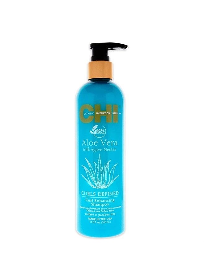 CHI - chi Aloe Vera Curl Enhancing Shampoo - Image 1