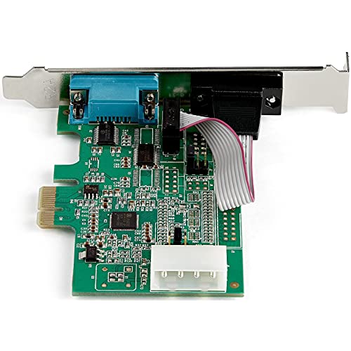 StarTech.com 2-port PCI Express RS232 Serial Adapter Card - PCIe RS232 Serial Host Controller Card - PCIe to Dual Serial DB9 Card - 16950 UART - Expansion Card - Windows & Linux, TAA (PEX2S953) - Image 3