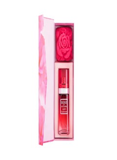 BIOFRESH GIFT SET ROSE OF BULGARIA HAND MADE GLYCERIN SOAP AND PARFUM 25ML 