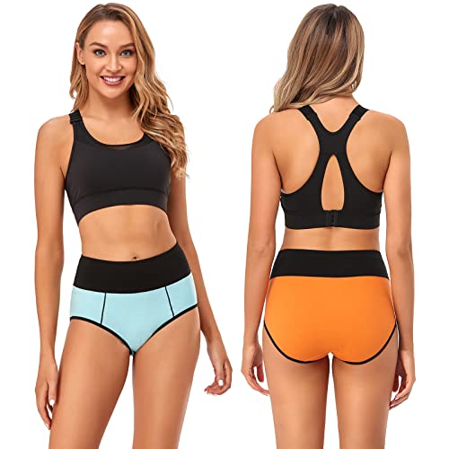 ASIMOON Tummy Control Underwer for Women High Waisted Postpartum Panties Ladies Briefs Plus Size XL - Image 3