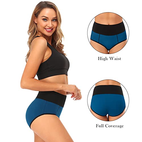 ASIMOON Tummy Control Underwer for Women High Waisted Postpartum Panties Ladies Briefs Plus Size XL - Image 2