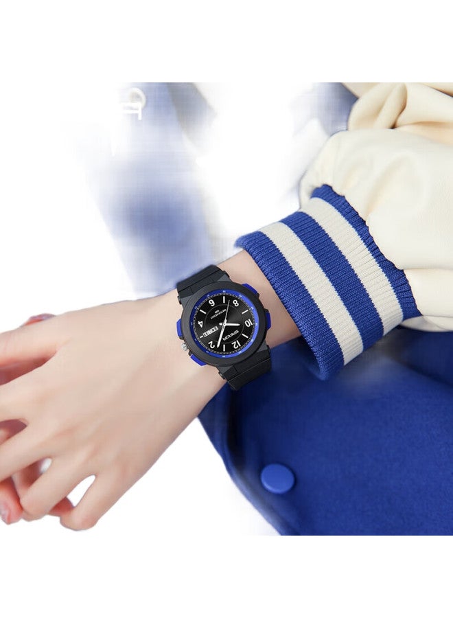 Sanda ساعة امتحان للرجال والنساء، ساعة رياضية بسيطة مقاومة للماء من الكوارتز للطلاب في المدارس المتوسطة والثانوية، المراهقين، الموظفين الحكوميين، والأطفال - Image 1