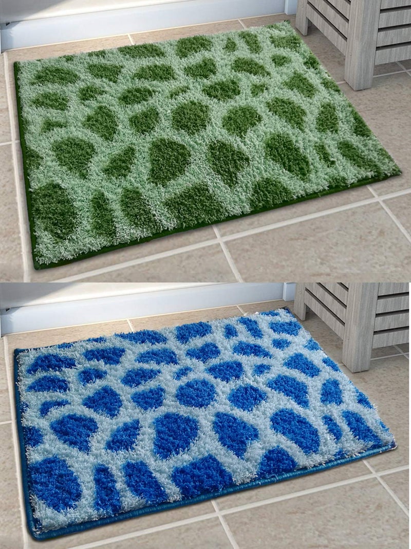 Athom Trendz Athom Living Soft Anti Slip Easy Home Bath Mat 38 X 58 cm Multicolour - Image 1