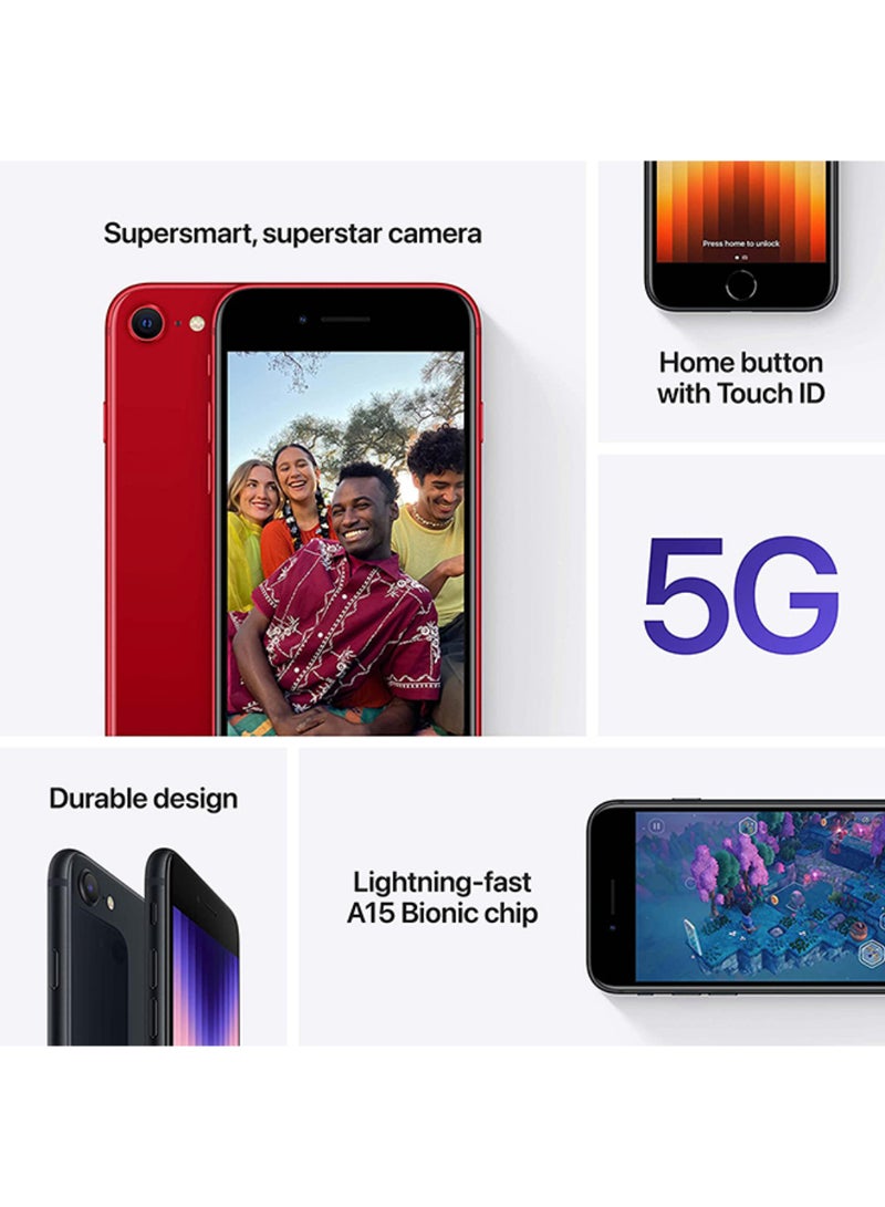 Apple Refurbished - iPhone SE Dual SIM 128GB Starlight 5G With FaceTime - Physical Dual SIM Version - Image 5