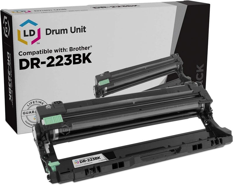 LD Products Compatible Drum Unit Replacement for Brother DR223 DR-223BK (Black, Single-Pack) for use in HL-L3210CW, HL-L3230CDW, HL-L3270CDW, HL-L3290CDW, MFC-L3710CW, MFC-L3750CDW, MFC-L3770CDW - Image 1