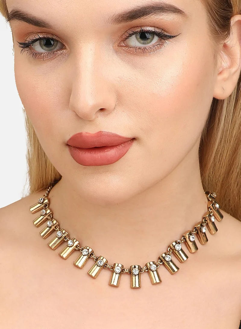 سوهي قلادة مصممة بأحجار متعددة الألوان