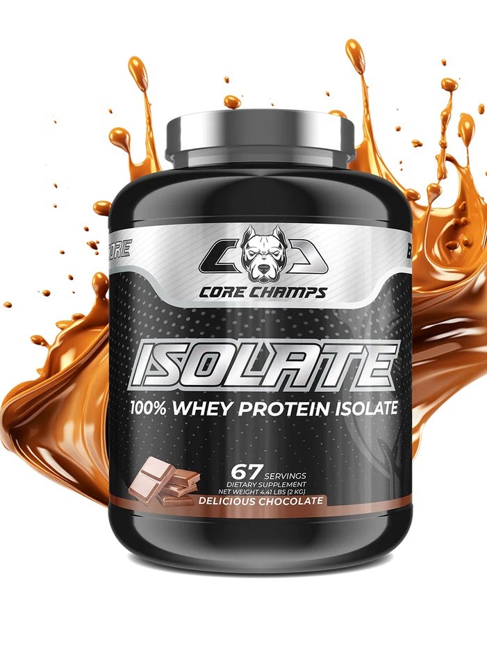 CORE CHAMPS ISOLATE 4.4LBS/2KG DELICIOUS CHOCOLATE - Image 1