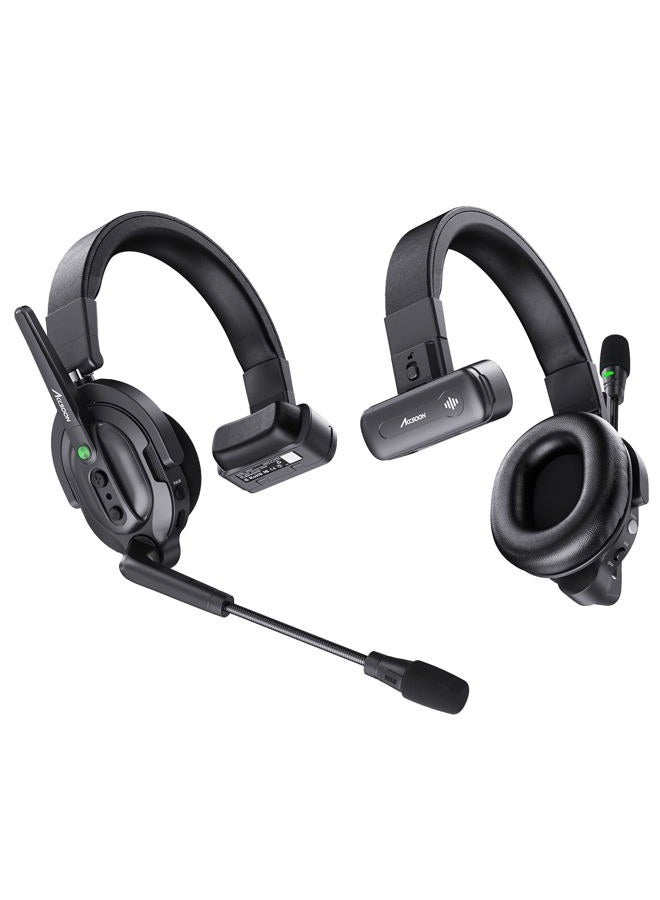Accsoon Como - Includes ONE host headset and eight remote headsets - Ergonomic design - 400 meter range - Image 4