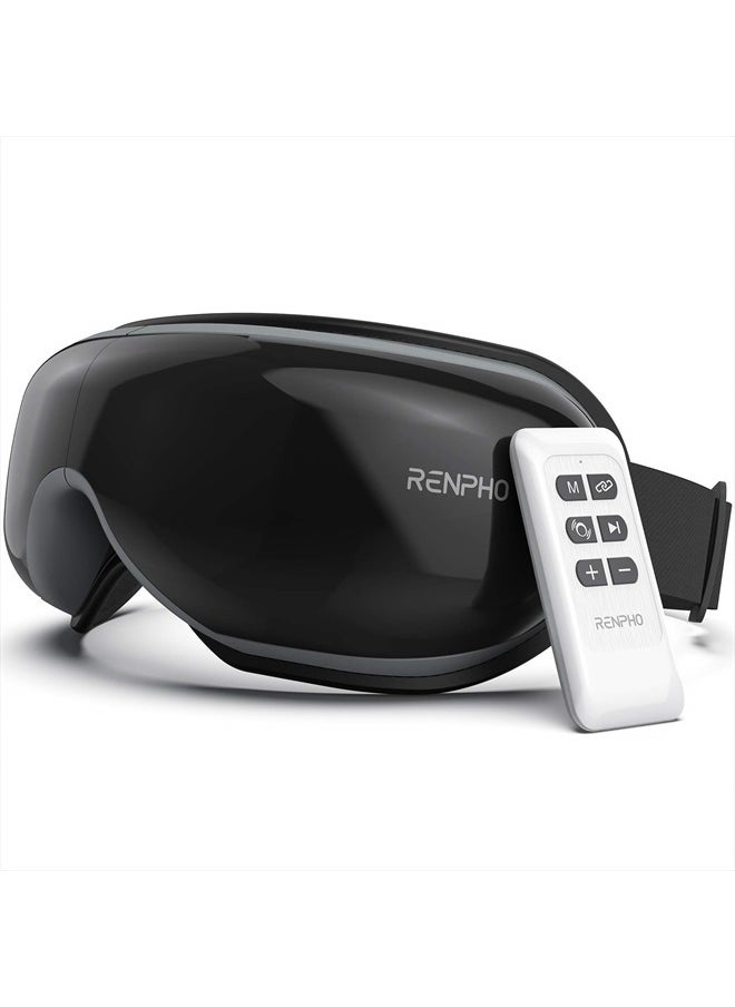 RENPHO Eyeris1 - Heated Eye Massager for Migraine, Temple Massager with Remote, Compression, Bluetooth, Eye Care Device for Eye Relax, Eye Strain Relief, Improve Sleep, Birthday Gifts for Him Her  - Image 1