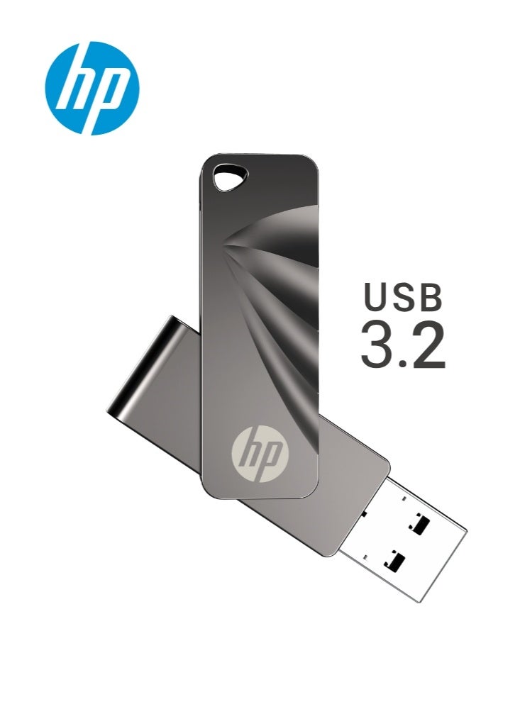 HP 762w | 32GB فلاش درايف USB 3.2 | نقل بيانات سريع وموثوق | هيكل معدني - Image 1