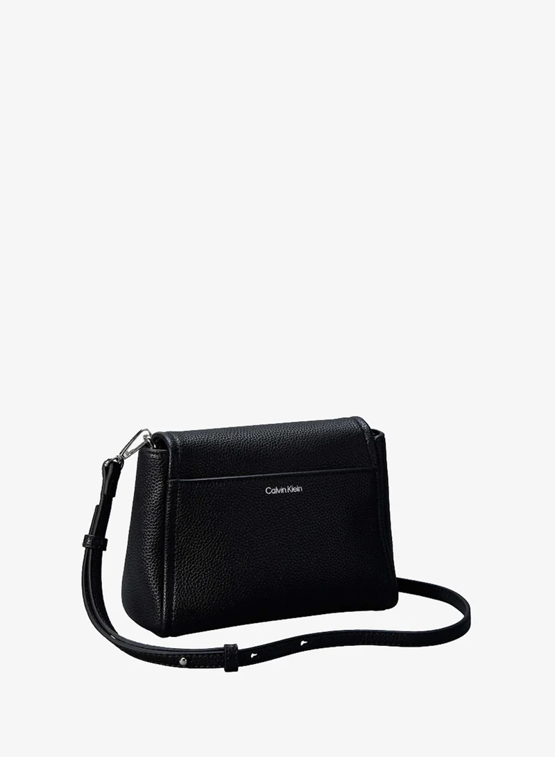 Calvin Klein  Emblem Pebble Grain Crossbody Bag for Women | Best Price UAE
