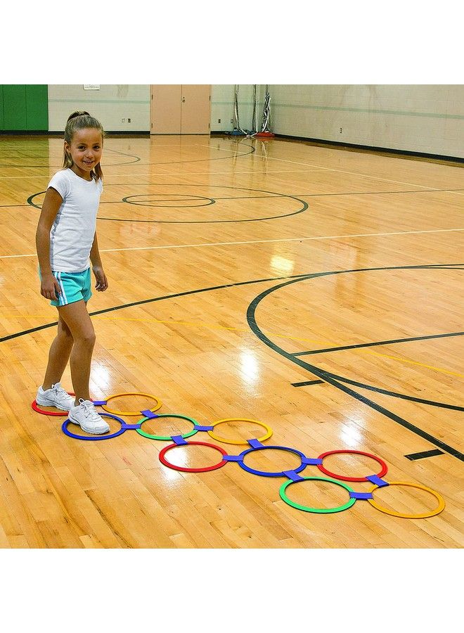 Fun Express Hopscotch Ring Game (25Pc) 25 Pieces Educational And Learning Activities For Kids  - Image 4