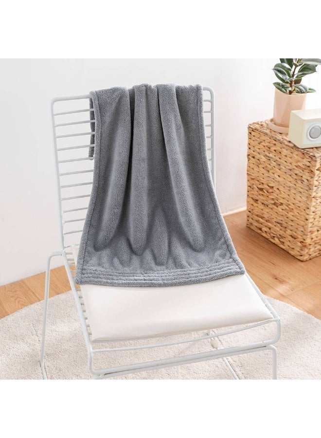 Reefi Modern Quick-Dry Towel, Grey, Face - Image 1