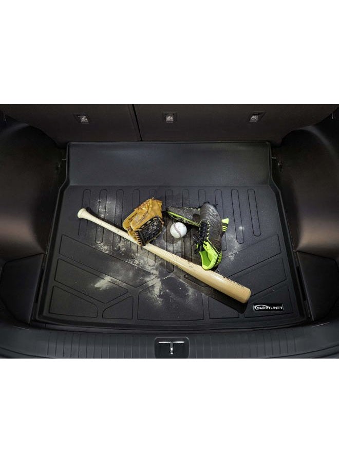 SMARTLINER All Weather Custom Cargo Liner Behind The 2nd Row Black Compatible with 2020-2023 Ford Explorer - Image 4