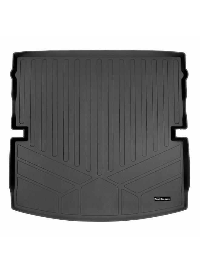SMARTLINER All Weather Custom Cargo Liner Behind The 2nd Row Black Compatible with 2020-2023 Ford Explorer - Image 1