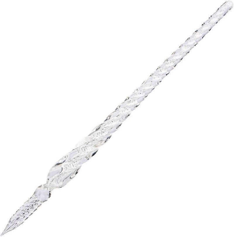 molshine Handmade Glass Dip Pen Crystal Calligraphy Pen Signature Dipped Pen for Artist Women Men Teens,Writing Drawing Decoration Gifts - Image 1