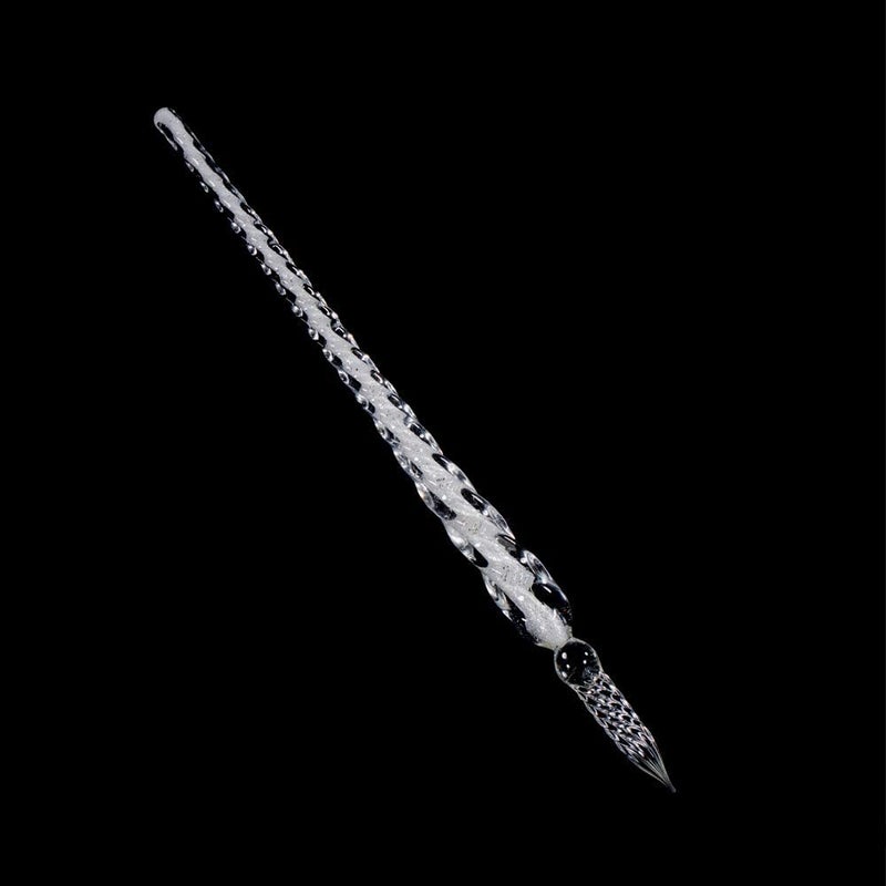 molshine Handmade Glass Dip Pen Crystal Calligraphy Pen Signature Dipped Pen for Artist Women Men Teens,Writing Drawing Decoration Gifts - Image 2