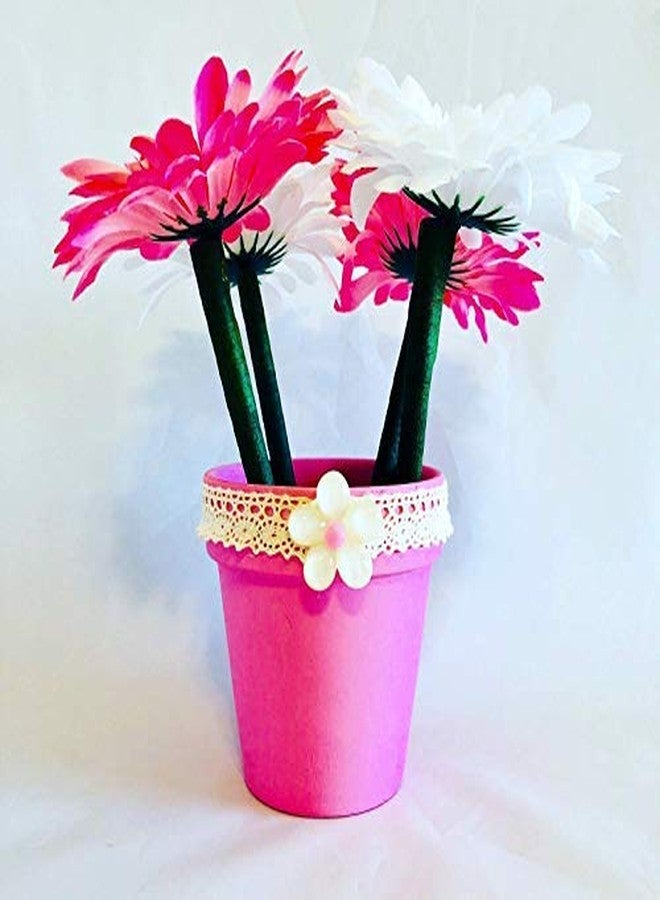 S-shine Crafts S-shine Assorted Color Mixed Six Colors Flower Pens Daisy Flower Ball Pen Sunflower Ballpoint Pens Ball Point Writing Pen (1 Dozen (12pcs)) - Image 4