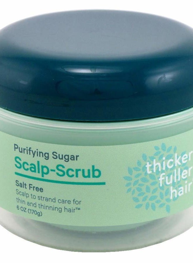 Thicker Fuller Hair مقشر فروة الرأس اليومي المغذي للشعر الرقيق والمتساقط، 4 أونصة سائلة (مقشر فروة الرأس)