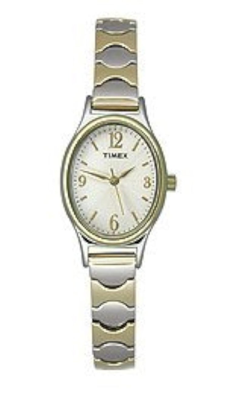TIMEX ساعة تيمكس النسائية T26301 كيندال سيركل باند تو-تون من الفولاذ المقاوم للصدأ - Image 2