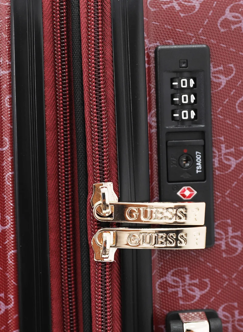 GUESS Guess Premium 3-Piece Polycarbonate Spinner Luggage Set – Durable Hard Shell Travel Trolleys
