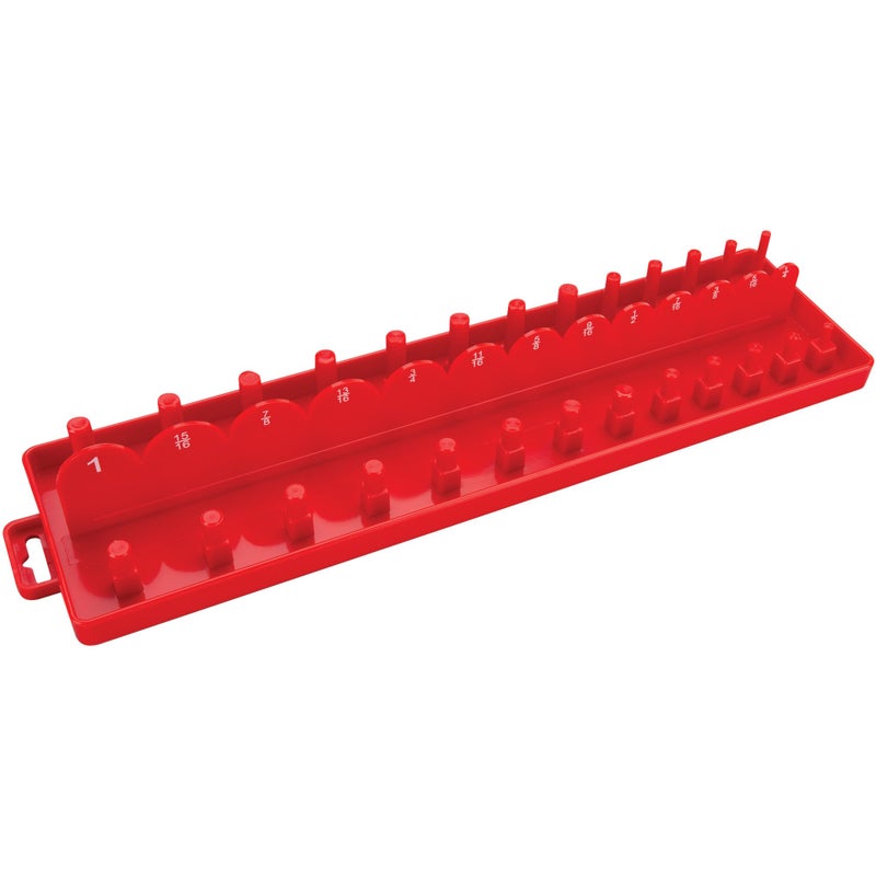 Performance Tool W774 3/8-Inch SAE Drive Socket Storage Tray Organizer