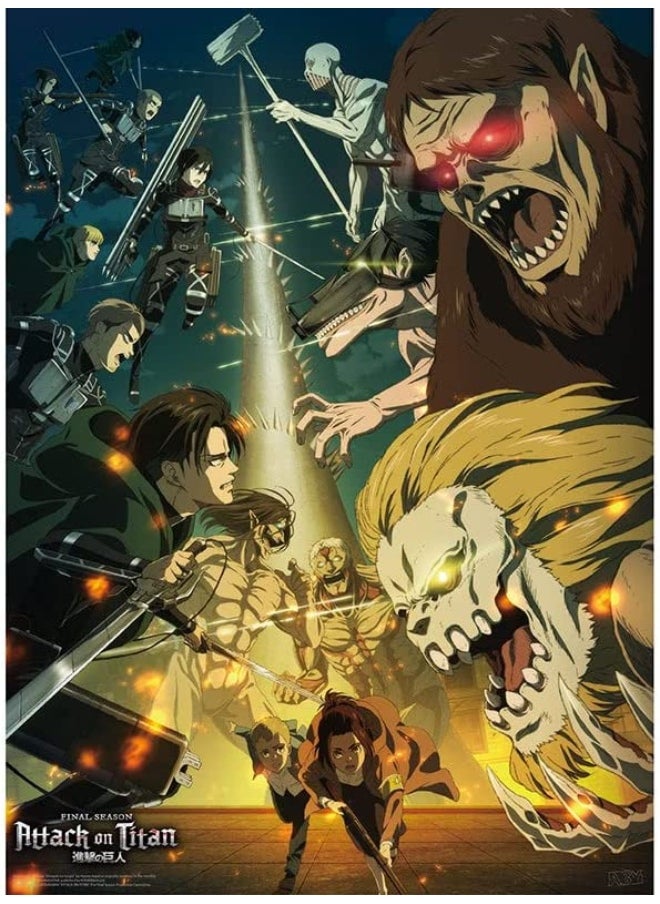 ABYstyle GB eye ATTACK ON TITAN Poster Paradise vs Mahr 