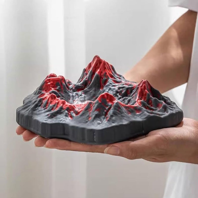 Creative Volcano Shaped Ashtray For Home Office Hotel Lobby And Outdoor Patio - Image 5