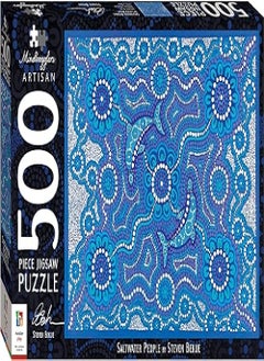 Hinkler Hinkler Mindbogglers Artisan 500 Pieces Jigsaw Saltwater People  - Image 1