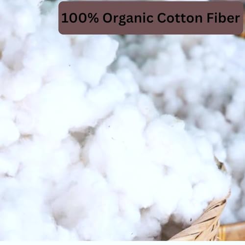 AJISH Ultra Soft & Fluffy Racron Polyester Microfiber - 100% Organic Cotton Fiber, Soft Fiber for Cushion, Teddy Bear, Pillows, Toys Stuffing, Recycle Fiber, Long Lastic and Skin Friendly (150 Gram) - Image 3