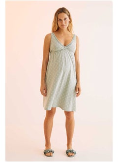 strappy maternity nightgown
