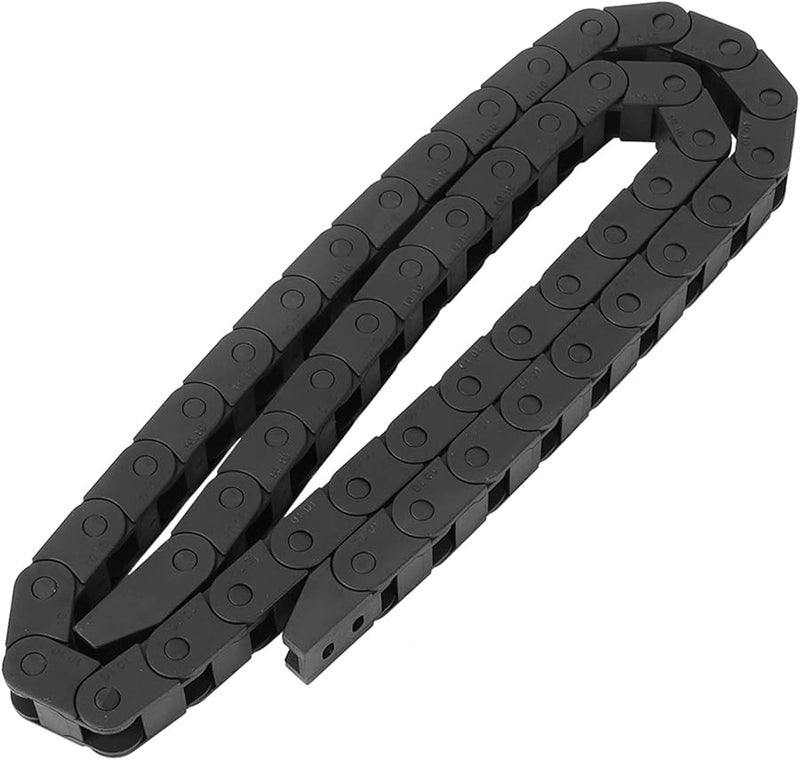 سلسلة كابلات النايلون 10x10 مم أسود 1 متر لطابعة ثلاثية الأبعاد آلة CNC - Image 2