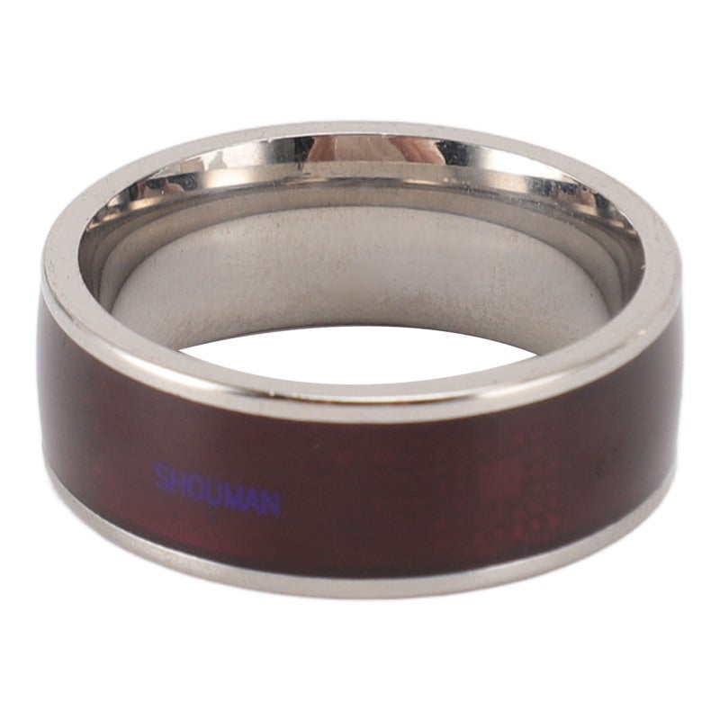 NFC Smart Ring: Silver, 10cm/3.94in, Ultra Light Design - Multi Functional Wearable Smart Ring for Daily Wear, Mobile Security, Gift Giving & Business Card Exchange - Image 2