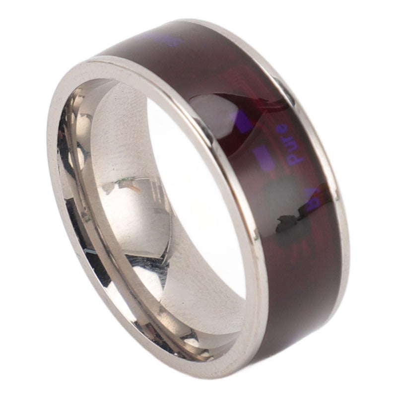 NFC Smart Ring: Silver, 10cm/3.94in, Ultra Light Design - Multi Functional Wearable Smart Ring for Daily Wear, Mobile Security, Gift Giving & Business Card Exchange - Image 5