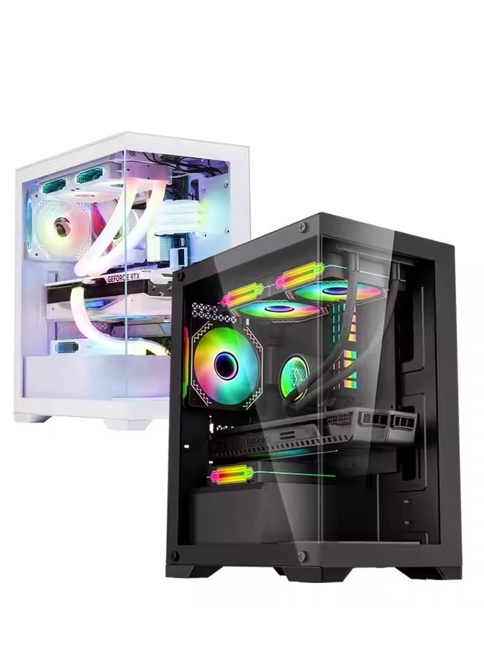 Generic Gaming PC With AMD A8-7680 Processor/16 GB RAM/512G SSD/Windows 11 Home black  - Image 1