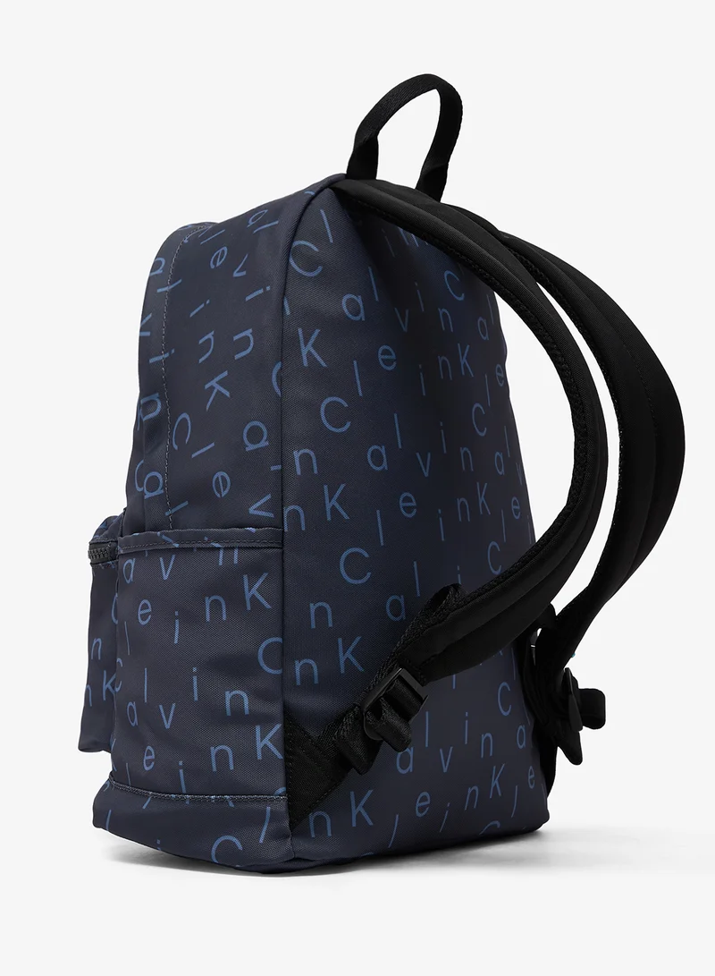 كالفن كلاين جينز Youth All Over Print Backpack