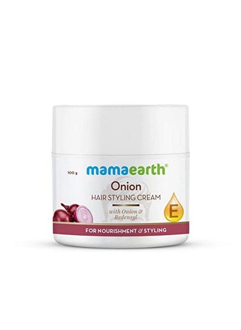 Onion Hair Styling Cream For Men With Onion & Redensyl For Nourishment & Styling 100 G