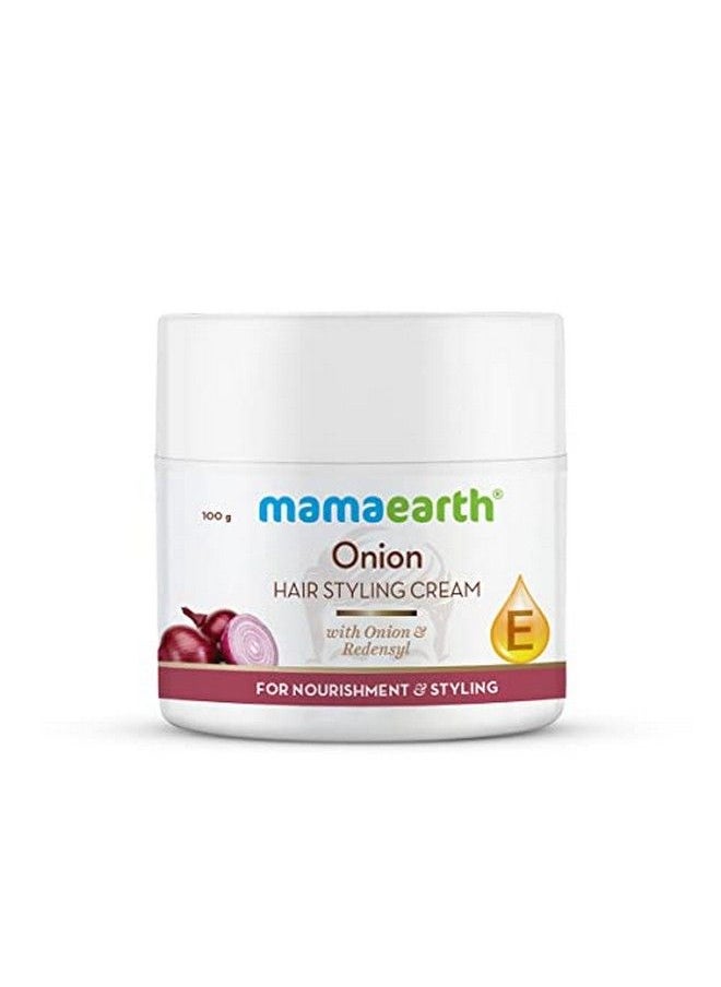 Mamaearth - Onion Hair Styling Cream For Men With Onion & Redensyl For Nourishment & Styling 100 G - Image 1