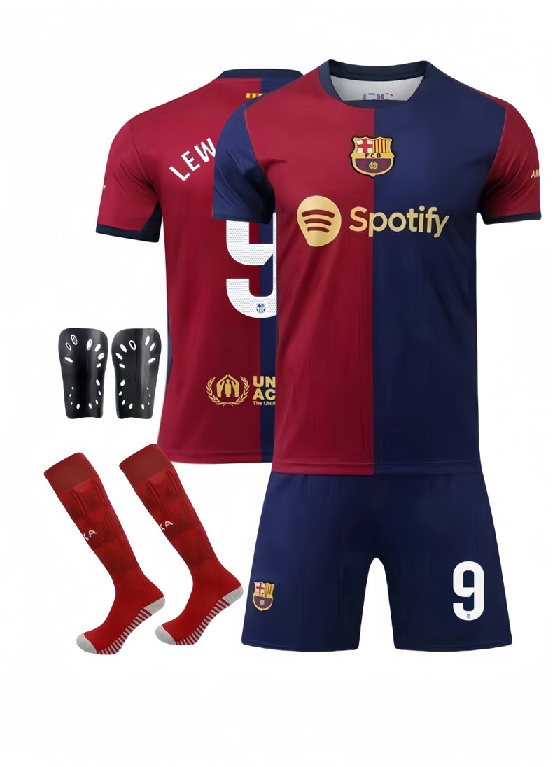 Youth Children's Football Jersey No. 9 Four-piece Set - pzsku/ZA6E6417AB65AEAFEB472Z/45/_/1734069980/315046f7-2caf-4651-9a90-6dd5166c18c3