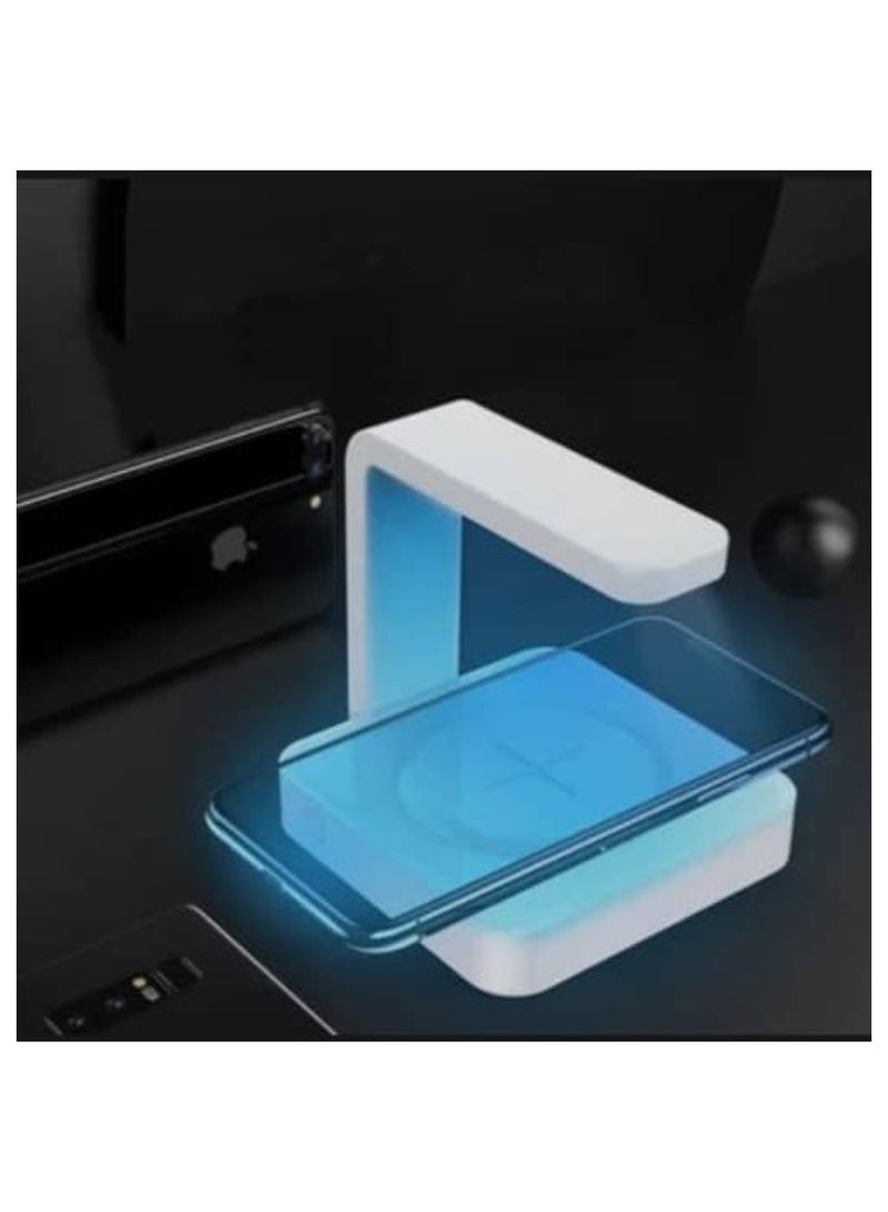 general Wireless Mobile Charger And Mobile UV Sterilizer Fast And High Performance In White Color - Image 2