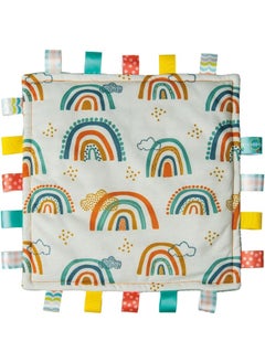 Mary Meyer Taggies Original Blanket, 30 x 30-Centimetres, Rainbow  - Image 1