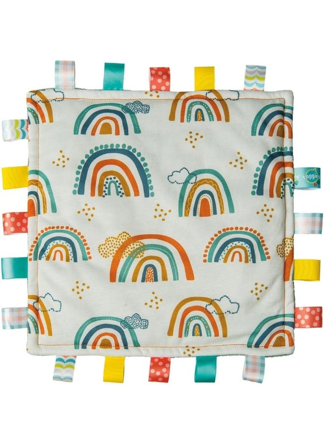 Mary Meyer Taggies Original Blanket, 30 x 30-Centimetres, Rainbow  - Image 1