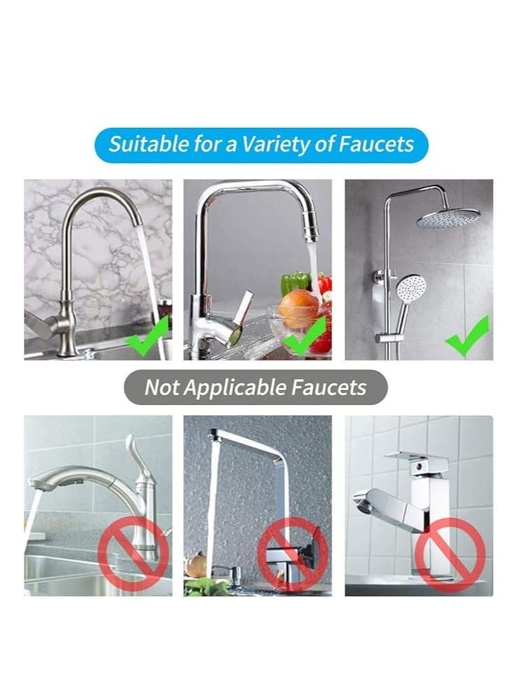 Sink Organizer, Kitchen Faucet Sponge Holder, Soap Sponge Rack with Stainless Steel Drain - Silver  - Image 3